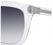 Marc Jacobs 384/S Sunglasses Sunglasses - 0900 Crystal (JJ Gray Gradient Lens)