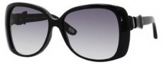 Marc Jacobs 385/S Sunglasses Sunglasses - 0807 Black (JJ Gray Gradient Lens)