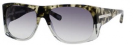 Marc Jacobs 386/S Sunglasses Sunglasses - 0XGW Green Havana (JJ Gray Gradient Lens)