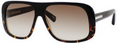 Marc Jacobs 388/S Sunglasses Sunglasses - 00J0 Black Havana (CC Brown Gradient Lens)