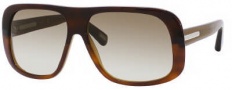 Marc Jacobs 388/S Sunglasses Sunglasses - 0XGR Shiny Brown Havana (DB Brown Gray Gradient Lens)