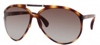 Jimmy Choo Aster/S Sunglasses Sunglasses - 0AG1 Vintage Havana (JD Brown Gradient Lens)