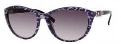 Jimmy Choo Cecy/S Sunglasses Sunglasses - 0ZS7 Leopard (BD Dark Gray Gradient Lens)