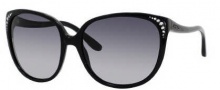 Jimmy Choo Charlotte/S Sunglasses Sunglasses - 0807 Black (HD Gray Gradient Lens)