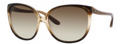 Jimmy Choo Charlotte/S Sunglasses Sunglasses - 0WSX Brown Shaded (JD Brown Gradient Lens)