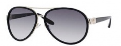 Jimmy Choo Chirs/S Sunglasses Sunglasses - 0RHP Black (JJ Gray Gradient Lens)