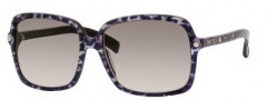 Jimmy Choo Eddie/S Sunglasses Sunglasses - 0ZS7 Leopard (BI Gray Rose Gray Lens)