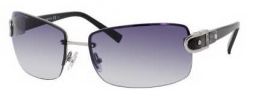Jimmy Choo Elisa/S Sunglasses Sunglasses - 0YBL Ruthenium Silver Black (JJ Gray Gradient Lens)