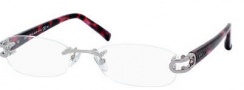 Jimmy Choo 39 Eyeglasses Eyeglasses - 0N6N Ruthenium / Havana Fuchsia