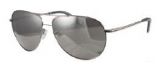 Givenchy SGV410 Sunglasses Sunglasses - 568 Shiny Silver / Smoke Flash Lens