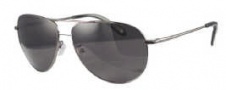Givenchy SGV410 Sunglasses Sunglasses - 568P Gunmetal / Smoke Polarized Lens