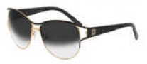 Givenchy SGV356 Sunglasses Sunglasses - 8NS Gold - Black / Gradient Smoke Lens