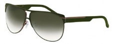 Givenchy SGV357 Sunglasses Sunglasses - 376 Gold - Grenn / Gradient Brown Lens
