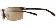 Nike Forge Rimless EV0564 Sunglasses Sunglasses - EV0564-202 Dark Cinder / Brown Lens