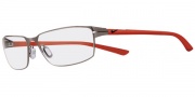 Nike 4200 Eyeglasses Eyeglasses - 067 Satin Union Grey / Red 