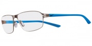 Nike 4201 Eyeglasses Eyeglasses - 067 Satin Union Grey / Blue
