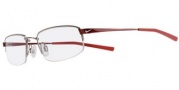 Nike 4627 Eyeglasses Eyeglasses - 056 Steel / Red