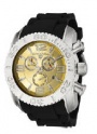 Swiss Legend Commander Chrono Watch 20067 Watches - 10 Gold Colored Face / Black Band