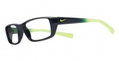 Nike 7060 Eyeglasses  Eyeglasses - 420 Dark Blue / Volt 