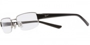 Nike 8062 Eyeglasses Eyeglasses - 053 Steel / Black 