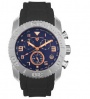 Swiss Legend Commander Rubber Watch 20065 Watches - 33-RN Blue Face / Rose Dial / Gray Band