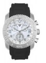 Swiss Legend Commander Rubber Watch 20065 Watches - 22 White Face / Gray Band