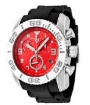 Swiss Legend Commander Rubber Buckle Watch 20065 Watches - 05B Red Face / Black Band