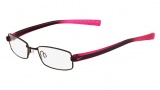 Nike 8071 Eyeglasses Eyeglasses - 065 Brushed Gunmetal / Pink