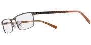 Nike 5559 Eyeglasses Eyeglasses - 080 Gunmetal / Grey / Dark Orange