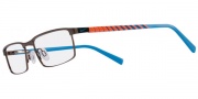 Nike 5559 Eyeglasses Eyeglasses - 228 Gun Brown / Bright Orange / Blue