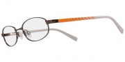 Nike 5560 Eyeglasses  Eyeglasses - 215 Gun Brown / Bright Orange / Tan 