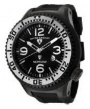 Swiss Legend Neptune Pilot Black IP Watch 21818 Watches - 21818P-BB-01-SA White Dial / Black Band / White Crown
