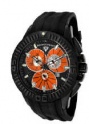 Swiss Legend Evolution IP Watch 10064 Watches - 10064-BB-06 Black Face / Orange Dial