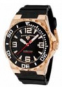 Swiss Legend Expedition Watch 10008-BB Watches - RG-01-BB Black Face / Rose Gold Crown / Black Band