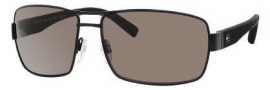 Tommy Hilfiger 1082/S Sunglasses Sunglasses - 0WI7 Matte Black / SP Bronze Polarized Lens