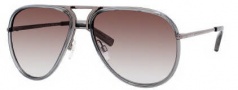 Tommy Hilfiger 1091/S Sunglasses Sunglasses - 0YZU Dark Ruthenium / 02 Brown Gradient Lens