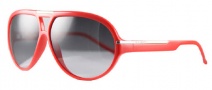 Givenchy SGV731 Sunglasses Sunglasses - 9FG Red / Gradient Smoke Lens