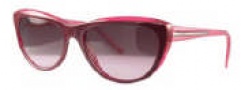 Givenchy SGV766 Sunglasses Sunglasses - 9W5 Red and Pink / Gradient Brown Lens