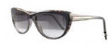 Givenchy SGV766 Sunglasses Sunglasses - 9X5 Black Leopard / Grey Gradient Lens 