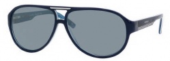 Carrera X-cede 7001/S Sunglasses Sunglasses - YCEP Royal Blue / RT Gray Flash Polarized Lens