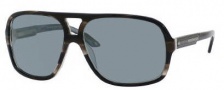 Carrera X-Cede 7011/S Sunglasses Sunglasses - CK2P Black Ice Striped / RT Gray flash Polarized Lens