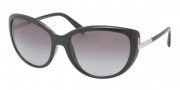 Prada PR 07OS Sunglasses Sunglasses - 1AB3M1 Black / Gray Gradient