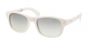 Prada PR 14OS Sunglasses Sunglasses - 7S30B1 Ivory Crystal / Gray Gradient