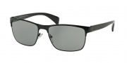 Prada PR 51OS Sunglasses Sunglasses - 7AX3C2 Black / Dark Grey