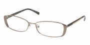 Prada PR 58OV Eyeglasses Eyeglasses - IAO1O1 Brown Demi Shiny