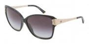 Dolce & Gabbana DG4131 Sunglasses Sunglasses - 19638G Black Marble / Gray Gradient