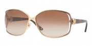Versace VE2125B Sunglasses Sunglasses - 130913 Gold Brown / Brown Gradient