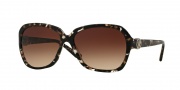 Versace VE4218B Sunglasses Sunglasses - 876/13 Spotted Black Brown Crystals / Brown Gradient