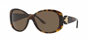 Versace VE4221 Sunglasses Sunglasses - 108/73 Havana / Brown