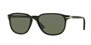 Persol PO3019S Sunglasses Sunglasses - 95/31 Black Crystal / Green